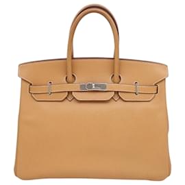 Hermès Brown Togo Birkin Retourne 35