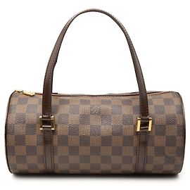 Louis Vuitton Marrone Damier Ebene Papillon 30