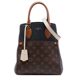 Tote Louis Vuitton Marrone Monogram Fold MM