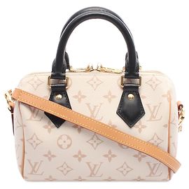 Louis Vuitton Marrone Monogram Dune Speedy Bandouliere 20