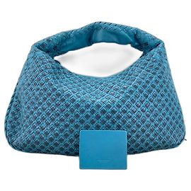 Borsa a tracolla Hobo blu Bottega Veneta