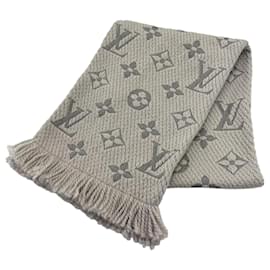 Stola in misto lana e seta Logomania Louis Vuitton