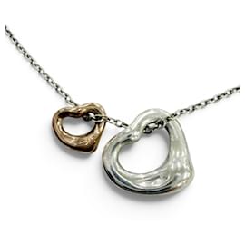 Collana Elsa Peretti Double Open Heart Extra Mini di Tiffany & Co.
