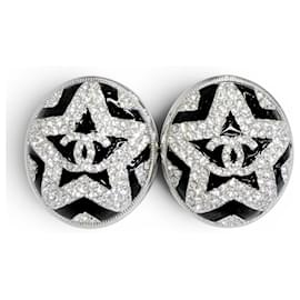 Orecchini Chanel A23K Coco Mark Star Rhinestone