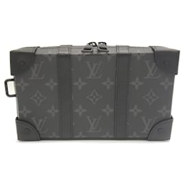 Borsa a tracolla Louis Vuitton Soft Trunk Wallet Monogram Eclipse