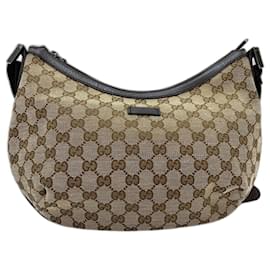 Borsa a tracolla Gucci marrone