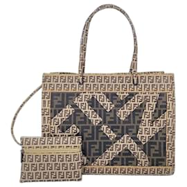 Borsa Tote Fendi Zucca Zucchino