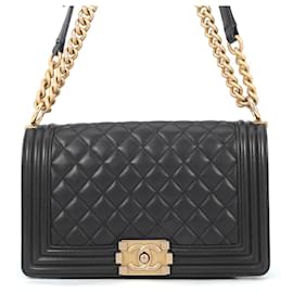 Borsa a Spalla con Catena Chanel Black