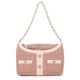 Borsa a Spalla con Catena Chanel Pink
