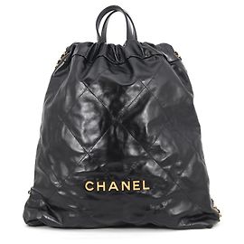 Borsa Chanel AS3313 in pelle di vitello nera