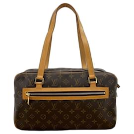 Borsa a tracolla Louis Vuitton Cite marrone