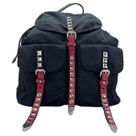 Prada NEUER VELA RUCKSACK AUS NYLON Schwarz