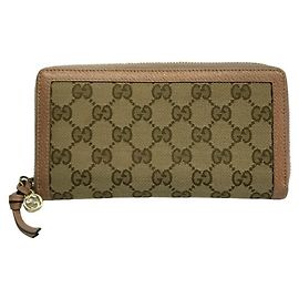 Portafoglio lungo Gucci GG Canvas
