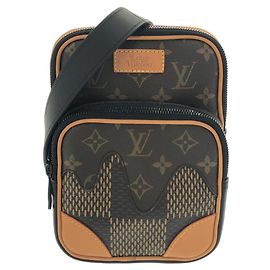 Bolso de hombro Louis Vuitton Damier Giant Amazon Slingback