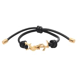 Bracelet Cassandra en cuir Saint Laurent Paris - Yves Saint Laurent