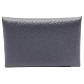 Hermes Calvi Veau Epsom Card Case - Hermès