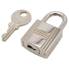 Hermès Metal Padlock Silver