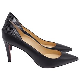 Décolleté Christian Louboutin Maastricht in pelle nera