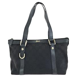 Borsa Tote Abbey GG in tela e pelle Gucci