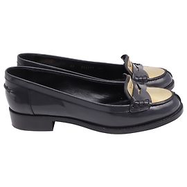 Mocassini Penny in pelle nera Yves Saint Laurent