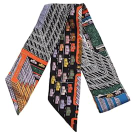 Pañuelo de seda Hermès Twilly PANTIN CITY