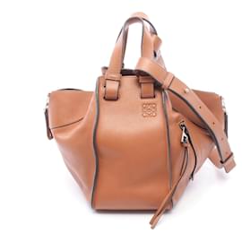 Borsa a mano in pelle Loewe Hammock Small