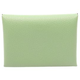 Hermès Portafoglio Hermes Calvi Duo Chevre