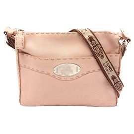 Borsa a tracolla in pelle Fendi Selleria