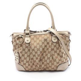 Borsa 2way Gucci Sukey GG Canvas