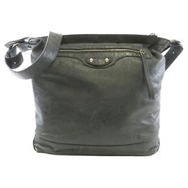 Borsa a tracolla The Day Lamb Shoulder Bag Balenciaga