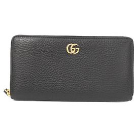 Portafoglio lungo in pelle Gucci Petit Marmont