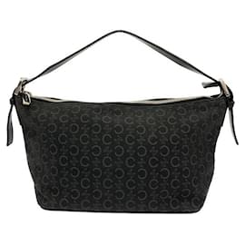 Borsa a tracolla in tela nera Céline