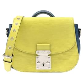 Borsa a tracolla in pelle Epi Eden Louis Vuitton