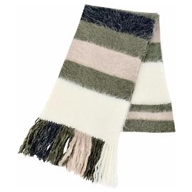 Bufanda larga de mohair y alpaca Brunello Cucinelli