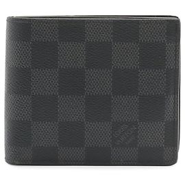 Louis Vuitton Portefeuille Marco NM Damier Graphite Canvas Geldbörse