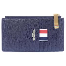 Portafoglio monete in pelle Thom Browne