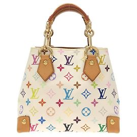 Louis Vuitton Multicolore Audra Handtasche aus beschichtetem Canvas