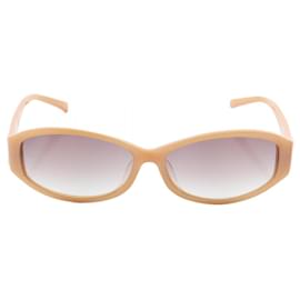 Prada Sonnenbrille Beige Braun Kunststoff