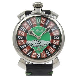 Autre Marque Gaga Milano Manuale48 Stainless Steel Watch