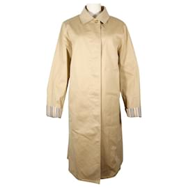 Abrigo de algodón y poliuretano Burberry