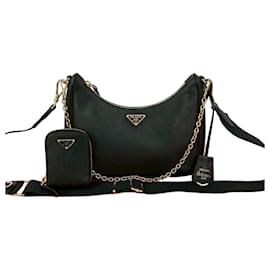 Borsa a tracolla 2way in pelle Saffiano Prada