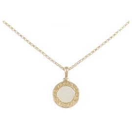 Collar con colgante Bvlgari Bvlgari en oro rosa de 18K y nácar - Bulgari