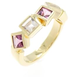 Autre Marque Luviada Au750 Topas-Quarz-Ring