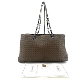 Bottega Veneta Borsa a tracolla con catena Intrecciato