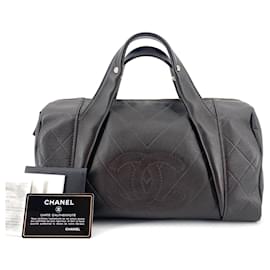 Chanel Bowling Bag aus Lammleder Boston Bag Tote Bag