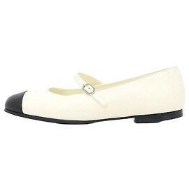 Chanel Ballerine Mary Jane con logo CC in cristallo