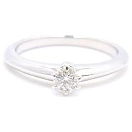 Tiffany & Co Platin-Diamant-Ehering Karat Größe
