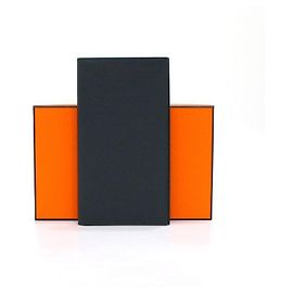 Hermès Dark Green Citizen Twill Long Combine Zip Silk Men's Wallet
