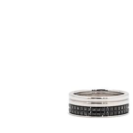 Quattro Black Edition Großer Ehering aus Weißgold - Boucheron