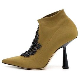 Jimmy Choo Scarpe tipo calzino decorate con cristalli da donna